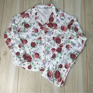 Karen Neuburger Women's Pajama Set – Style RLK0336 – Size Large– New Floral Rose